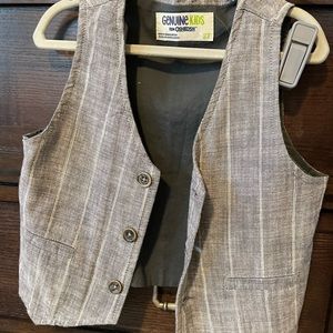 Gray toddler vest